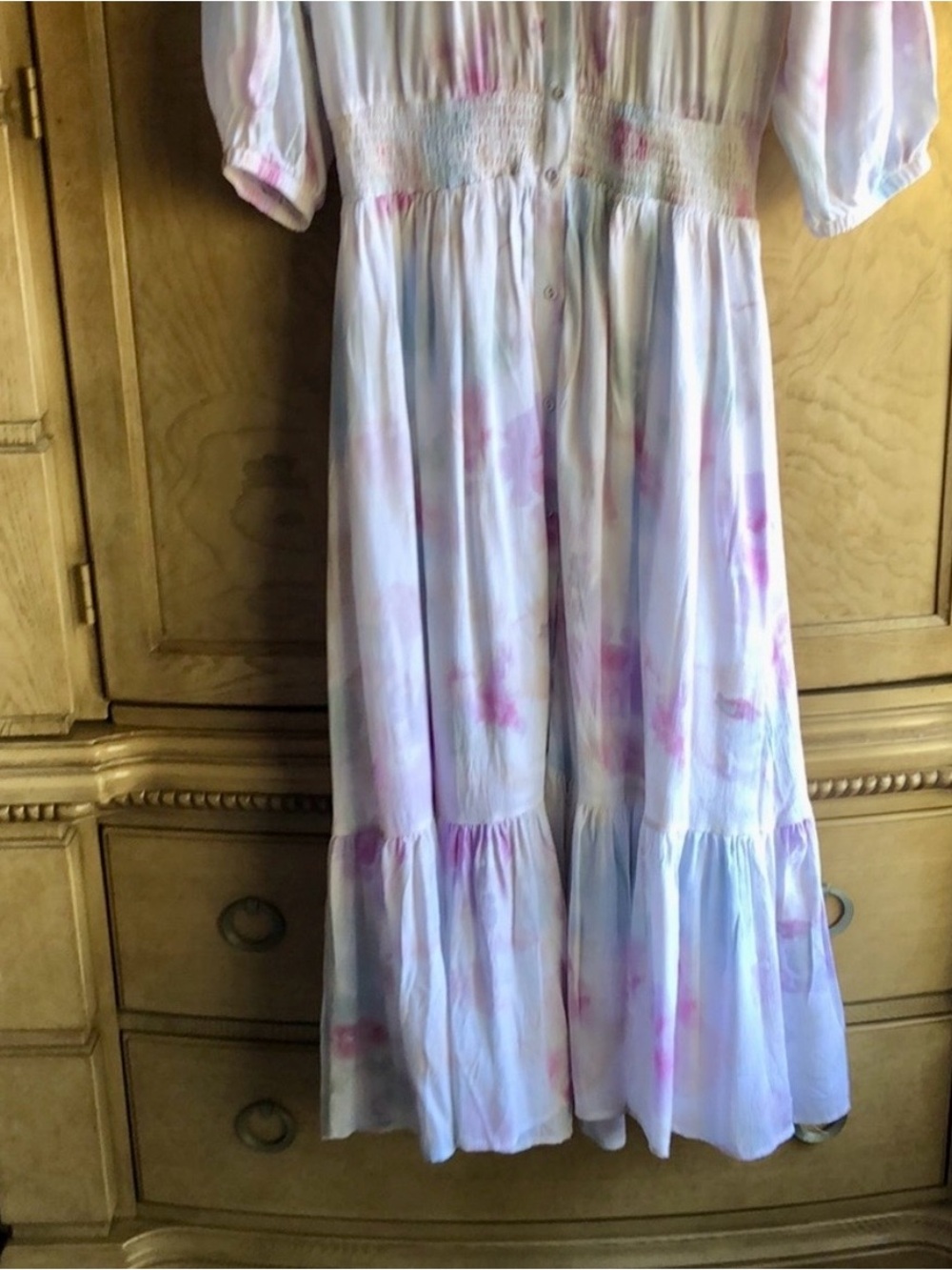 Z Supply Watercolor Floral Maxi Dress - Size Medium - Picture 11 of 11